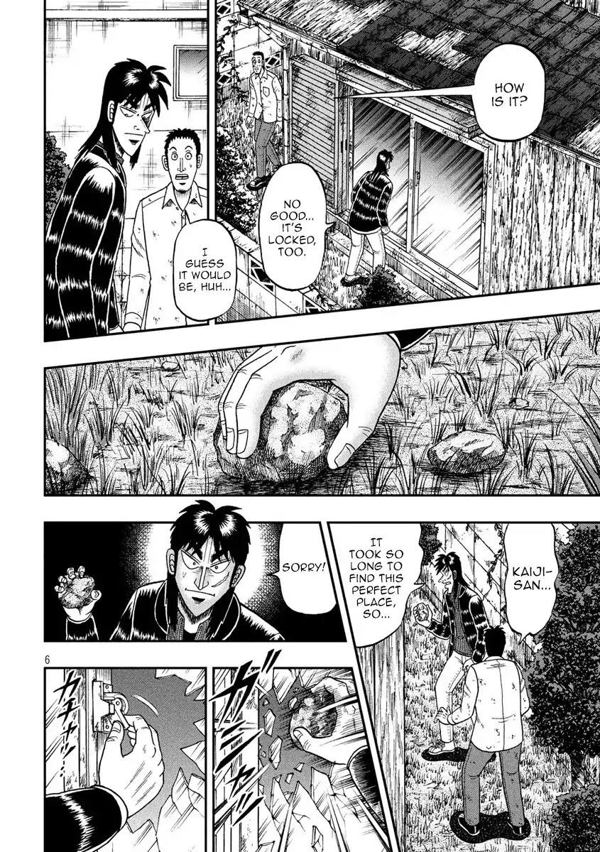 Gambling Outcast Kaiji: The 2.4 Billion Escape Arc - Kaiji Part 6 Chapter 272 page 6 - Chapter 272: Base
