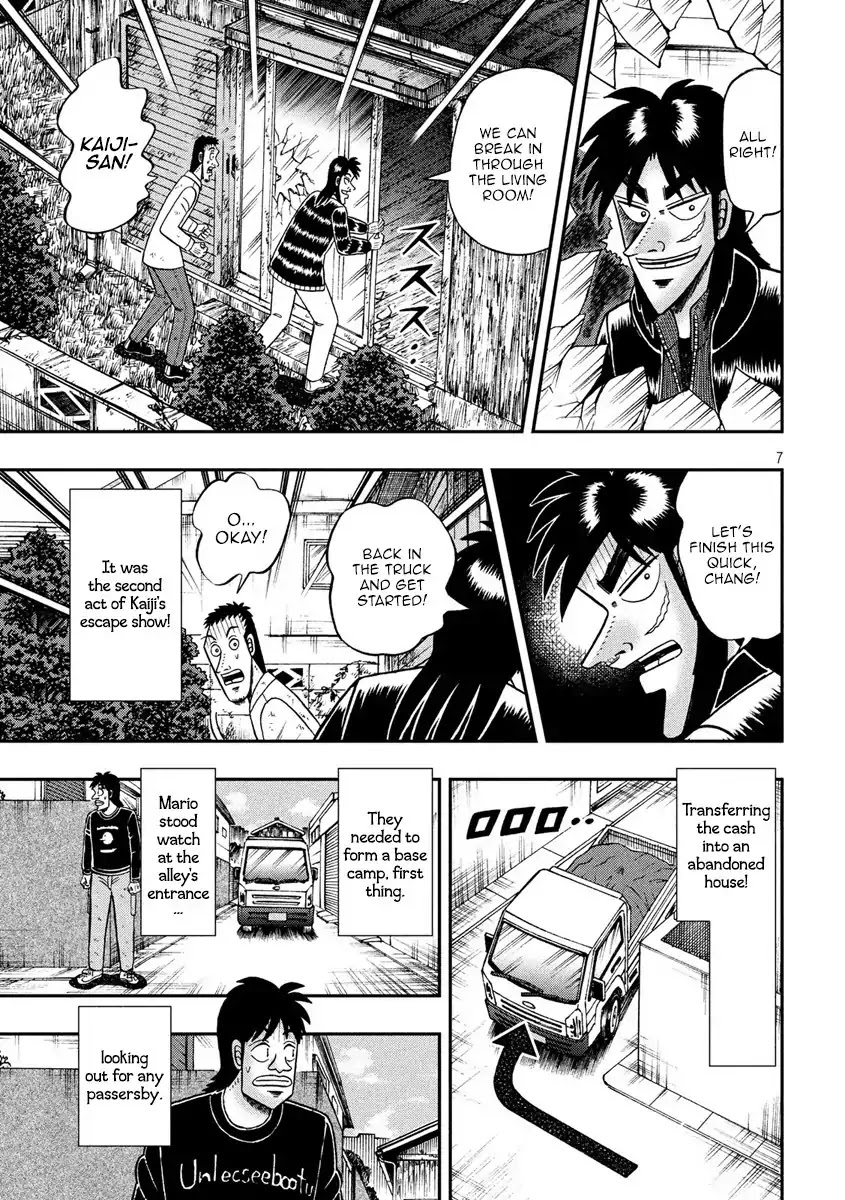 Gambling Outcast Kaiji: The 2.4 Billion Escape Arc - Kaiji Part 6 Chapter 272 page 7 - Chapter 272: Base
