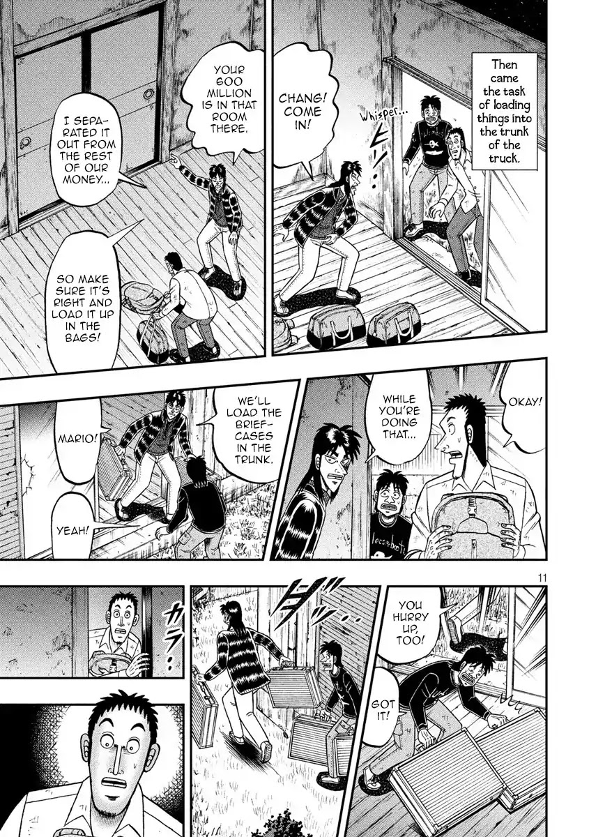 Gambling Outcast Kaiji: The 2.4 Billion Escape Arc - Kaiji Part 6 Chapter 273 page 11 - Chapter 273: Parting Ways
