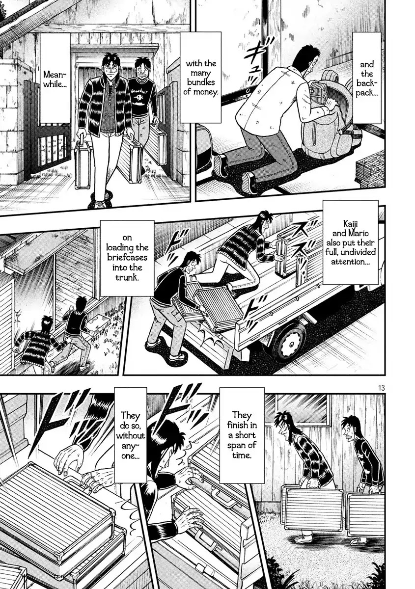 Gambling Outcast Kaiji: The 2.4 Billion Escape Arc - Kaiji Part 6 Chapter 273 page 13 - Chapter 273: Parting Ways