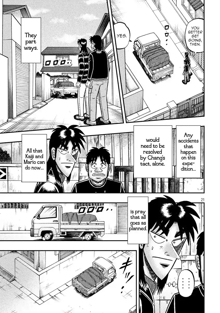 Gambling Outcast Kaiji: The 2.4 Billion Escape Arc - Kaiji Part 6 Chapter 273 page 21 - Chapter 273: Parting Ways