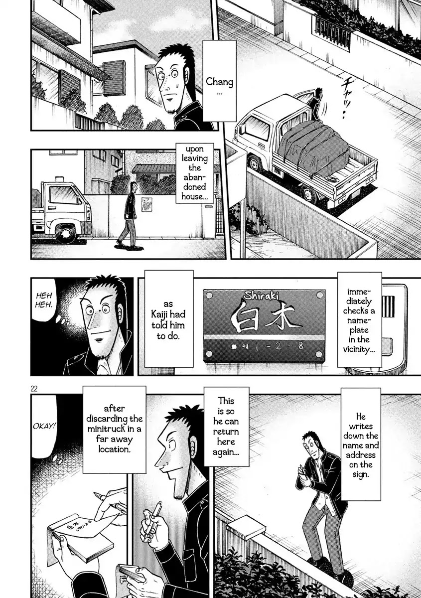Gambling Outcast Kaiji: The 2.4 Billion Escape Arc - Kaiji Part 6 Chapter 273 page 22 - Chapter 273: Parting Ways