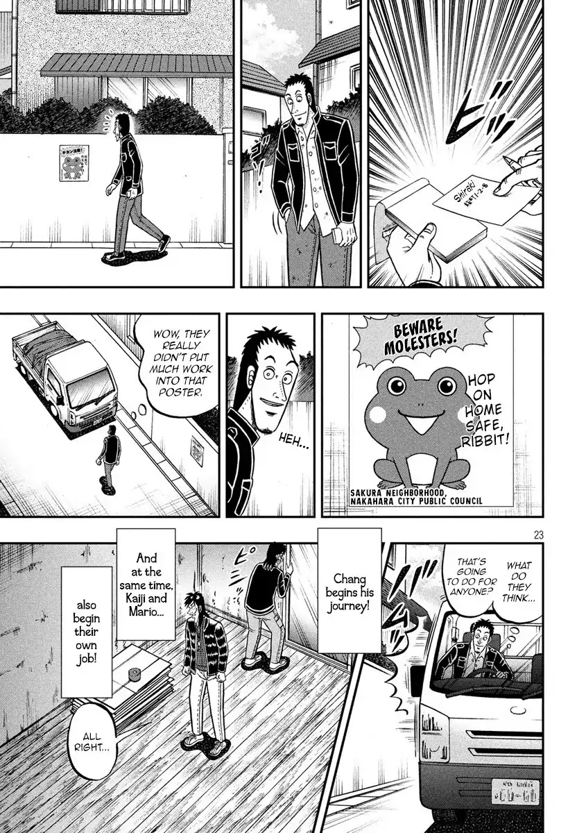 Gambling Outcast Kaiji: The 2.4 Billion Escape Arc - Kaiji Part 6 Chapter 273 page 23 - Chapter 273: Parting Ways