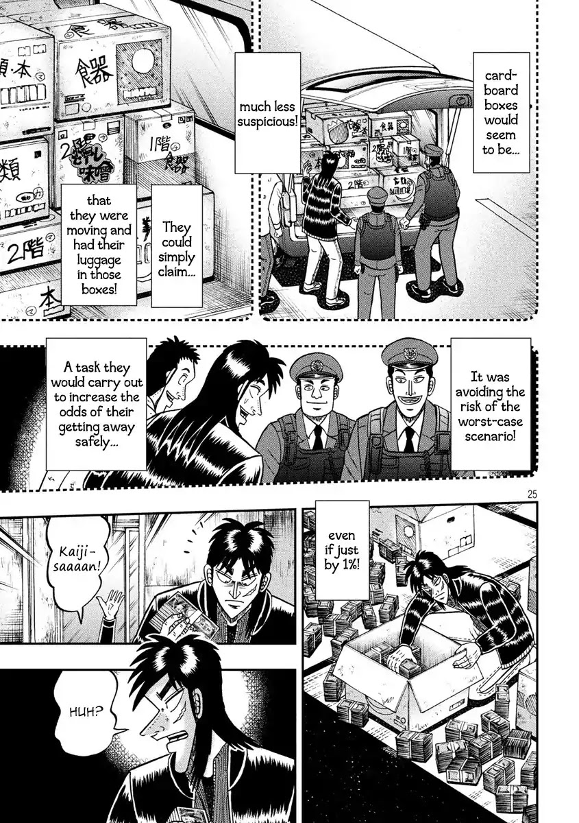 Gambling Outcast Kaiji: The 2.4 Billion Escape Arc - Kaiji Part 6 Chapter 273 page 25 - Chapter 273: Parting Ways