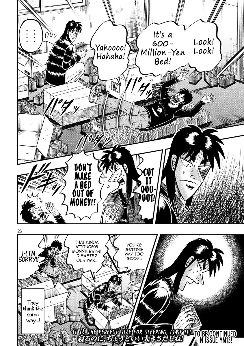 Gambling Outcast Kaiji: The 2.4 Billion Escape Arc - Kaiji Part 6 Chapter 273 page 26 - Chapter 273: Parting Ways