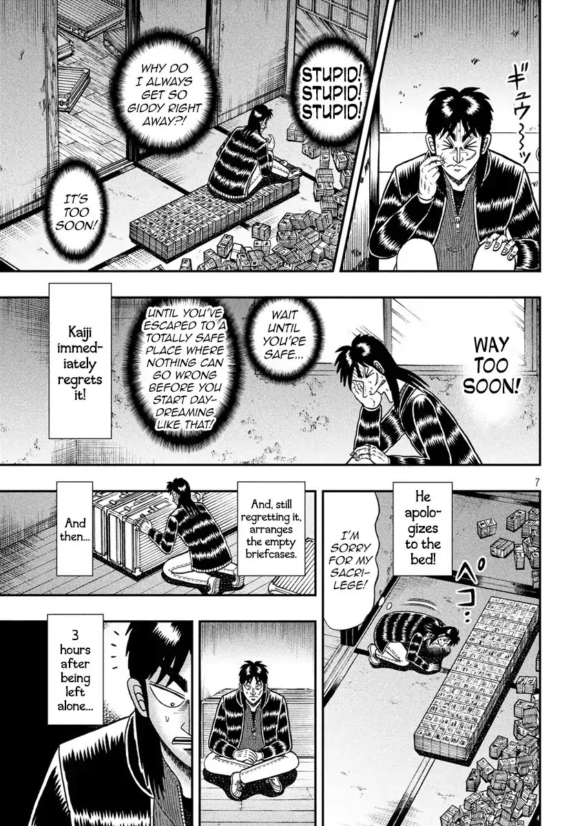 Gambling Outcast Kaiji: The 2.4 Billion Escape Arc - Kaiji Part 6 Chapter 273 page 7 - Chapter 273: Parting Ways