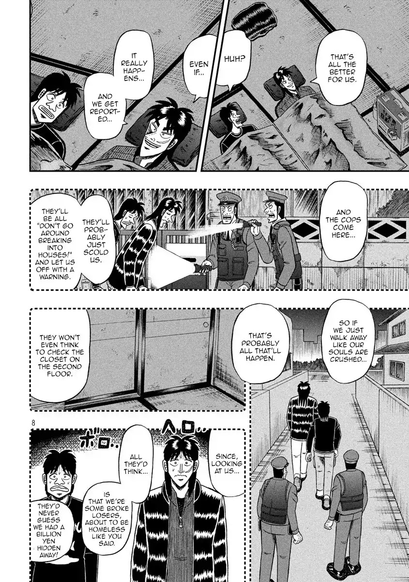 Gambling Outcast Kaiji: The 2.4 Billion Escape Arc - Kaiji Part 6 Chapter 274 page 8 - Chapter 274: Expedition