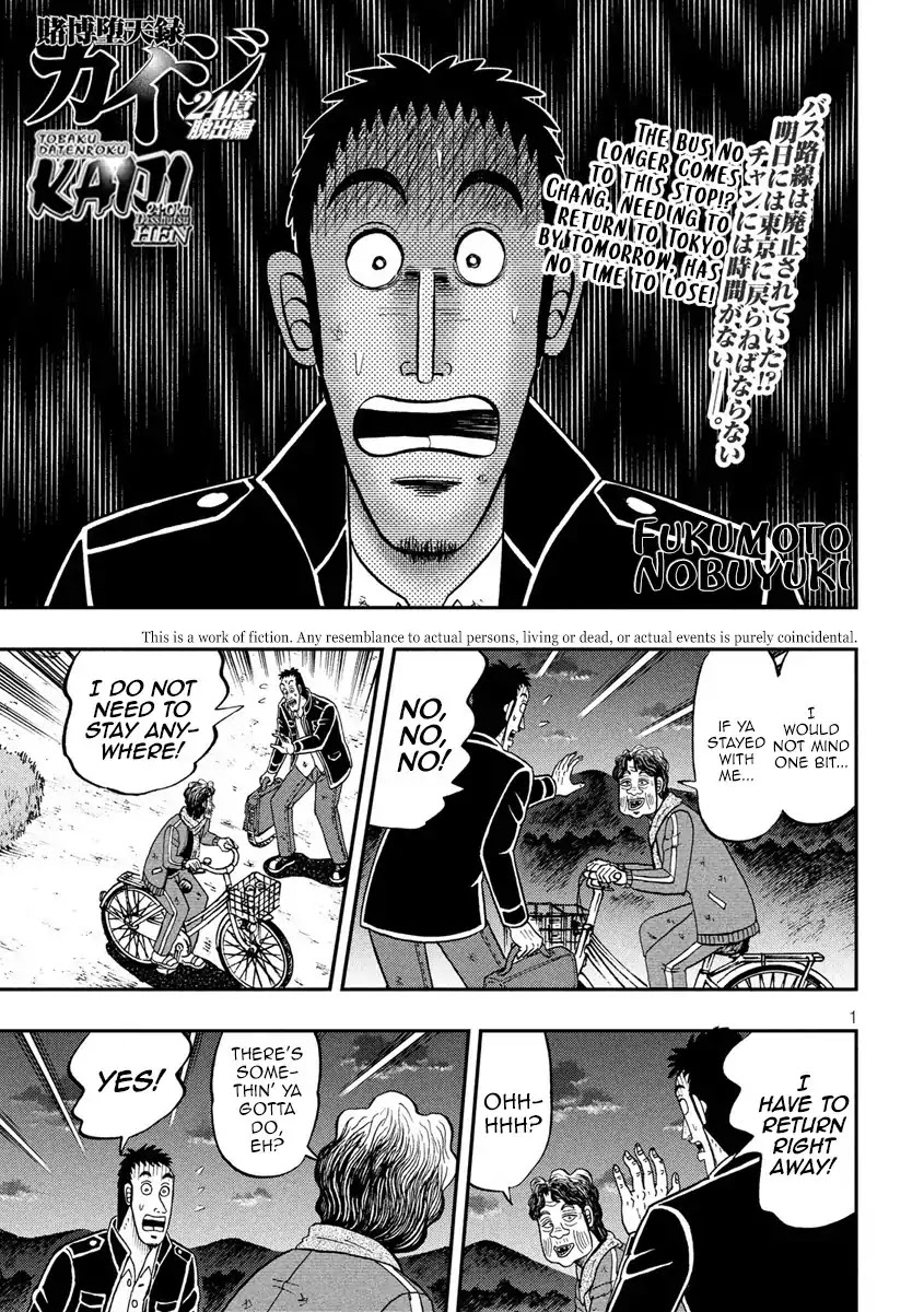 Gambling Outcast Kaiji: The 2.4 Billion Escape Arc - Kaiji Part 6 Chapter 276 page 1 - Chapter 276: Negotiation
