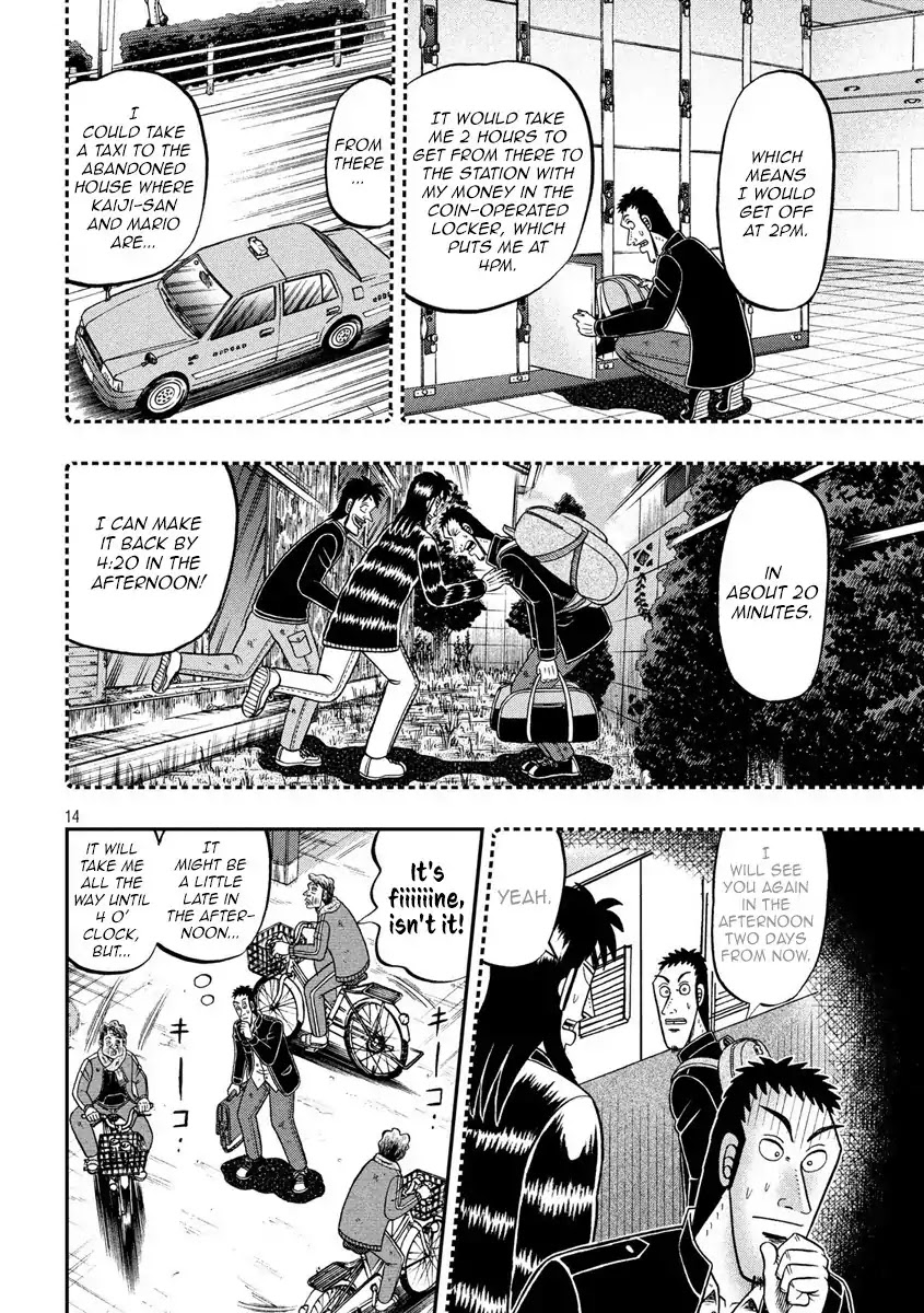 Gambling Outcast Kaiji: The 2.4 Billion Escape Arc - Kaiji Part 6 Chapter 276 page 14 - Chapter 276: Negotiation