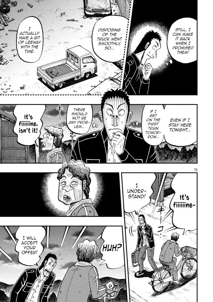 Gambling Outcast Kaiji: The 2.4 Billion Escape Arc - Kaiji Part 6 Chapter 276 page 15 - Chapter 276: Negotiation