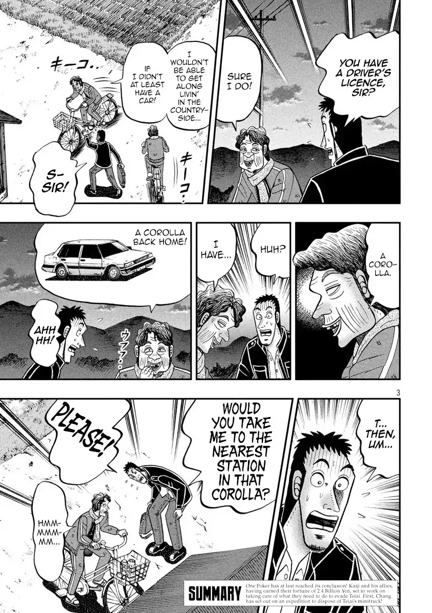 Gambling Outcast Kaiji: The 2.4 Billion Escape Arc - Kaiji Part 6 Chapter 276 page 3 - Chapter 276: Negotiation