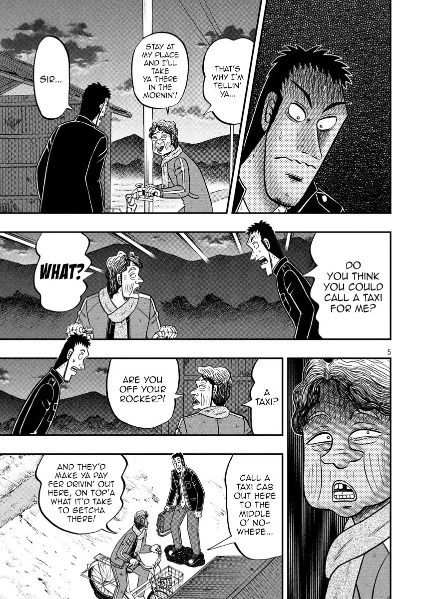 Gambling Outcast Kaiji: The 2.4 Billion Escape Arc - Kaiji Part 6 Chapter 276 page 5 - Chapter 276: Negotiation