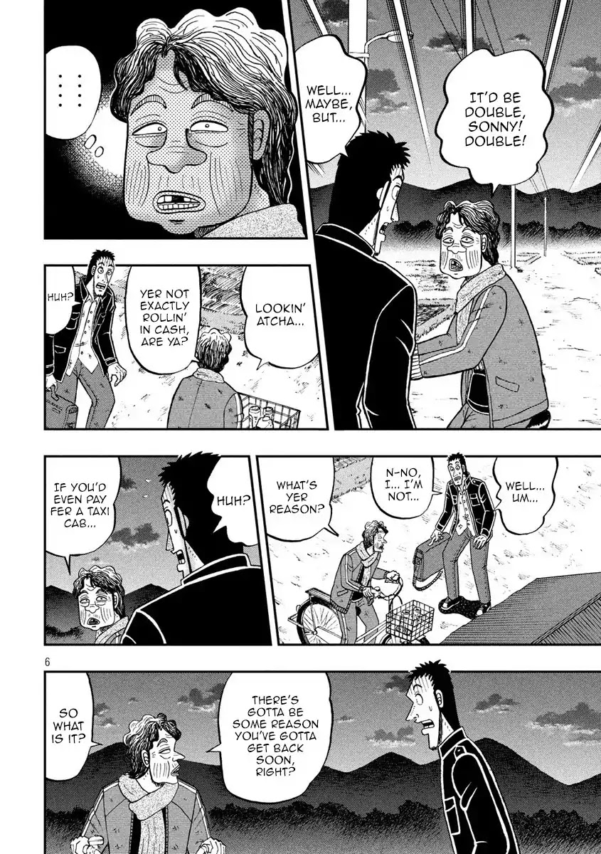 Gambling Outcast Kaiji: The 2.4 Billion Escape Arc - Kaiji Part 6 Chapter 276 page 6 - Chapter 276: Negotiation