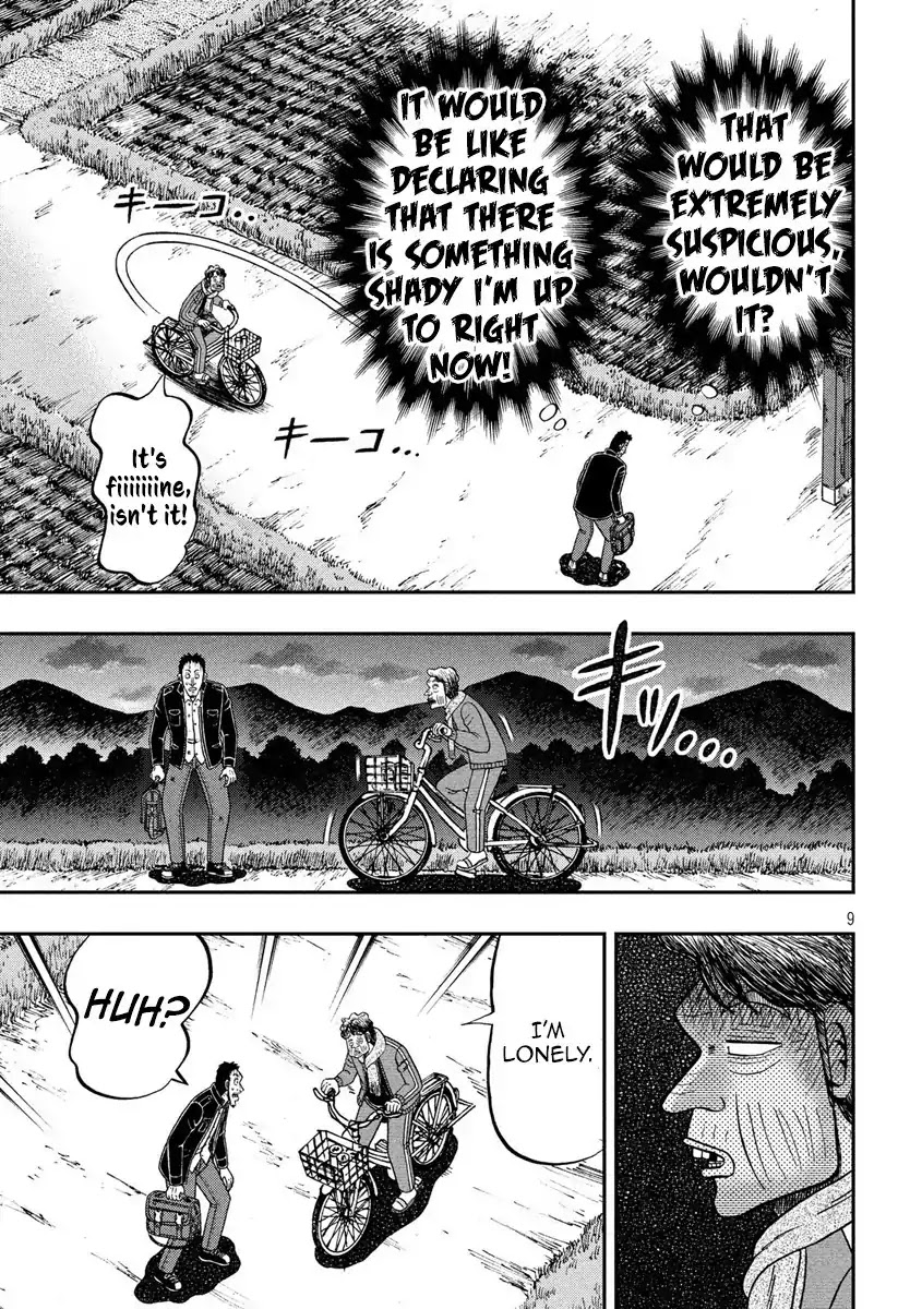 Gambling Outcast Kaiji: The 2.4 Billion Escape Arc - Kaiji Part 6 Chapter 276 page 9 - Chapter 276: Negotiation