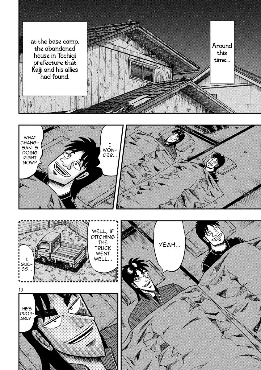 Gambling Outcast Kaiji: The 2.4 Billion Escape Arc - Kaiji Part 6 Chapter 277 page 10 - Chapter 277: Hospitality