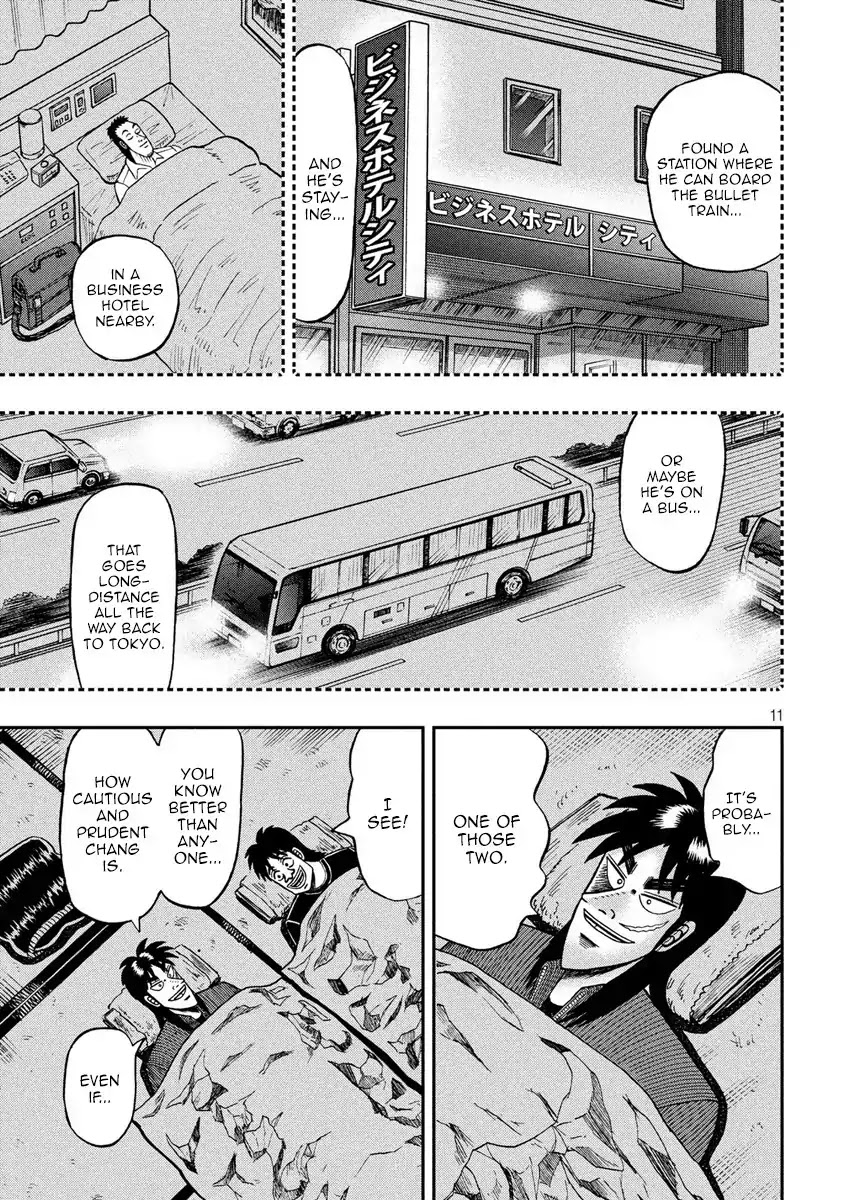 Gambling Outcast Kaiji: The 2.4 Billion Escape Arc - Kaiji Part 6 Chapter 277 page 11 - Chapter 277: Hospitality