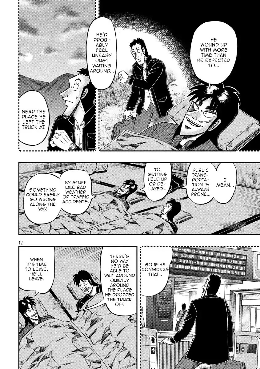 Gambling Outcast Kaiji: The 2.4 Billion Escape Arc - Kaiji Part 6 Chapter 277 page 12 - Chapter 277: Hospitality