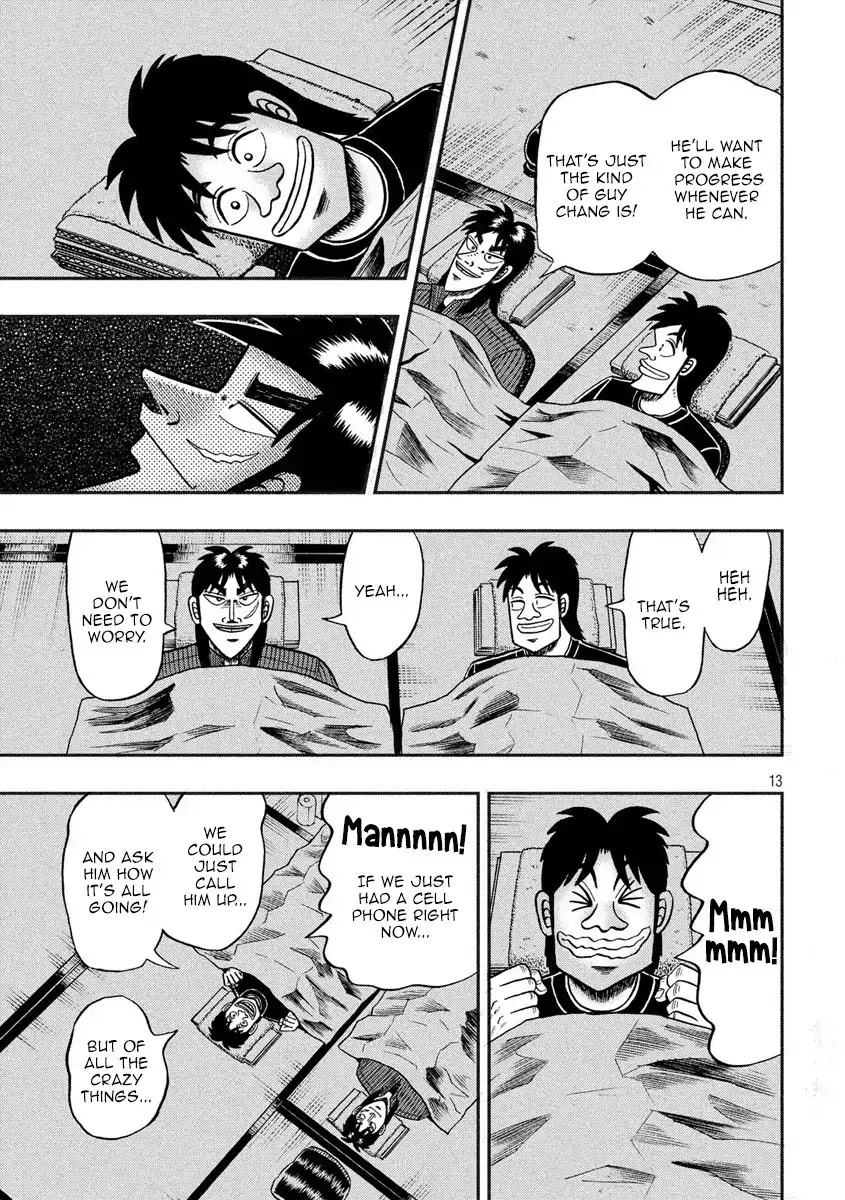 Gambling Outcast Kaiji: The 2.4 Billion Escape Arc - Kaiji Part 6 Chapter 277 page 13 - Chapter 277: Hospitality