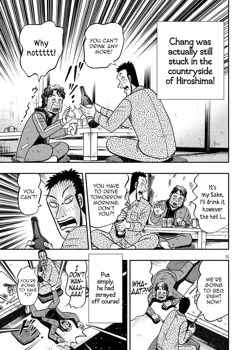 Gambling Outcast Kaiji: The 2.4 Billion Escape Arc - Kaiji Part 6 Chapter 277 page 15 - Chapter 277: Hospitality