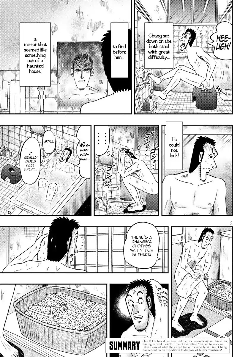 Gambling Outcast Kaiji: The 2.4 Billion Escape Arc - Kaiji Part 6 Chapter 277 page 3 - Chapter 277: Hospitality