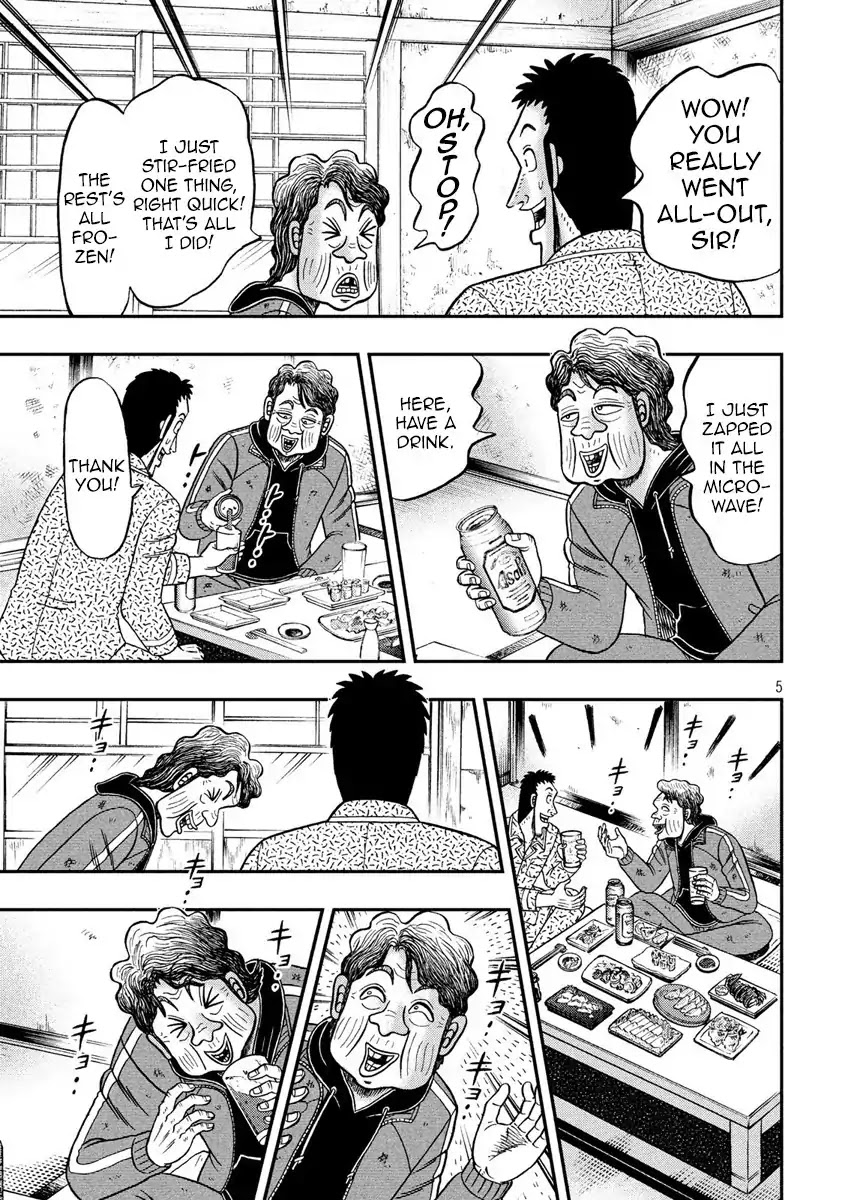 Gambling Outcast Kaiji: The 2.4 Billion Escape Arc - Kaiji Part 6 Chapter 277 page 5 - Chapter 277: Hospitality