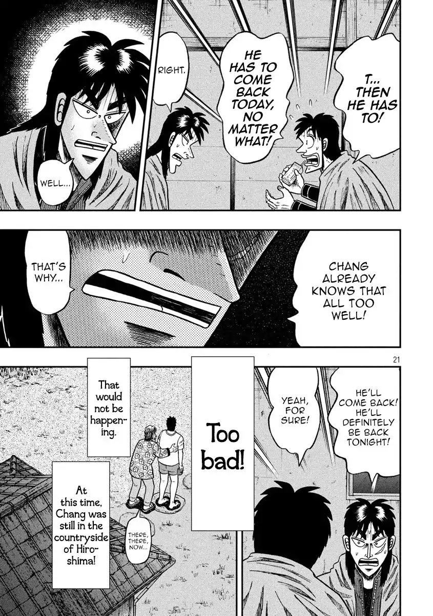 Gambling Outcast Kaiji: The 2.4 Billion Escape Arc - Kaiji Part 6 Chapter 278 page 19 - Chapter 278: Temporary Lodging