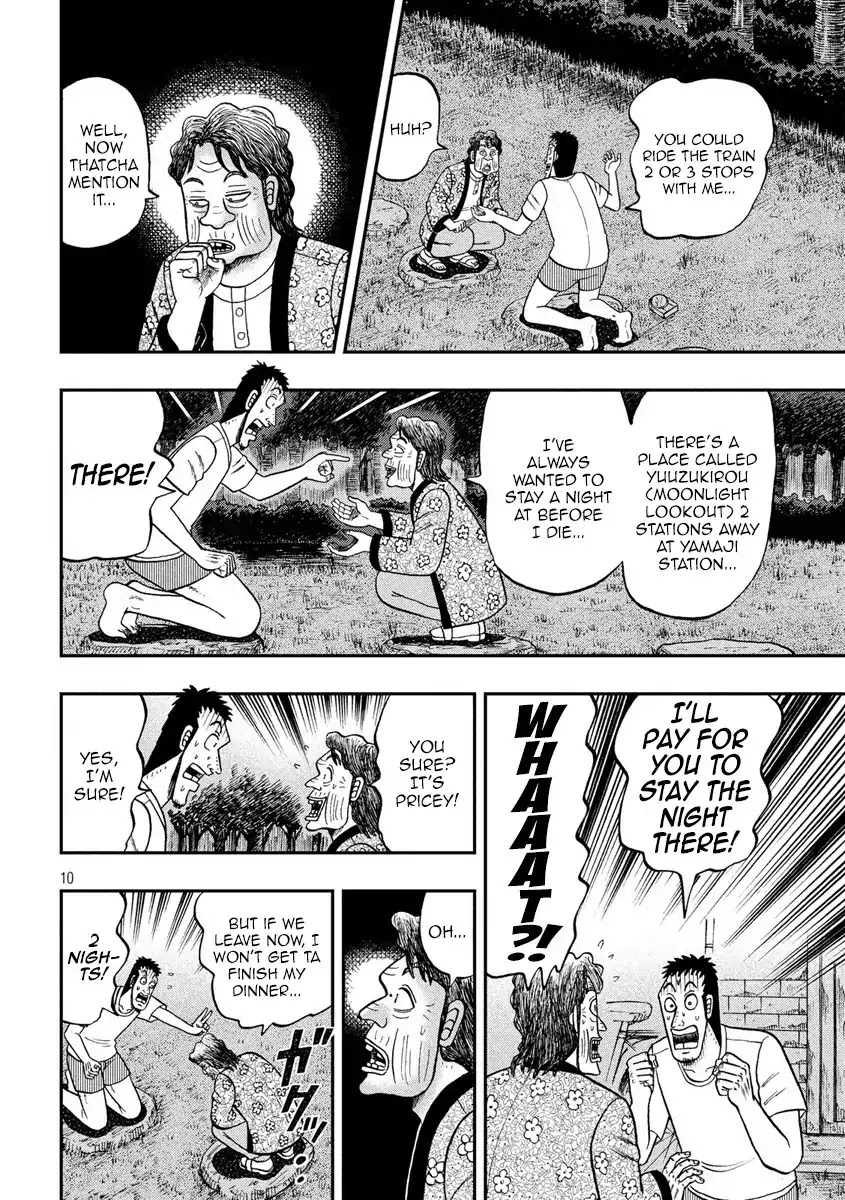 Gambling Outcast Kaiji: The 2.4 Billion Escape Arc - Kaiji Part 6 Chapter 279 page 10 - Chapter 279: Pleading