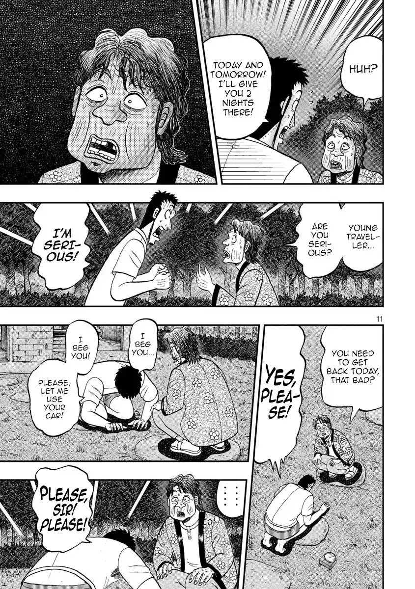 Gambling Outcast Kaiji: The 2.4 Billion Escape Arc - Kaiji Part 6 Chapter 279 page 11 - Chapter 279: Pleading