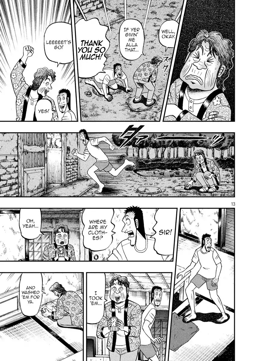 Gambling Outcast Kaiji: The 2.4 Billion Escape Arc - Kaiji Part 6 Chapter 279 page 13 - Chapter 279: Pleading