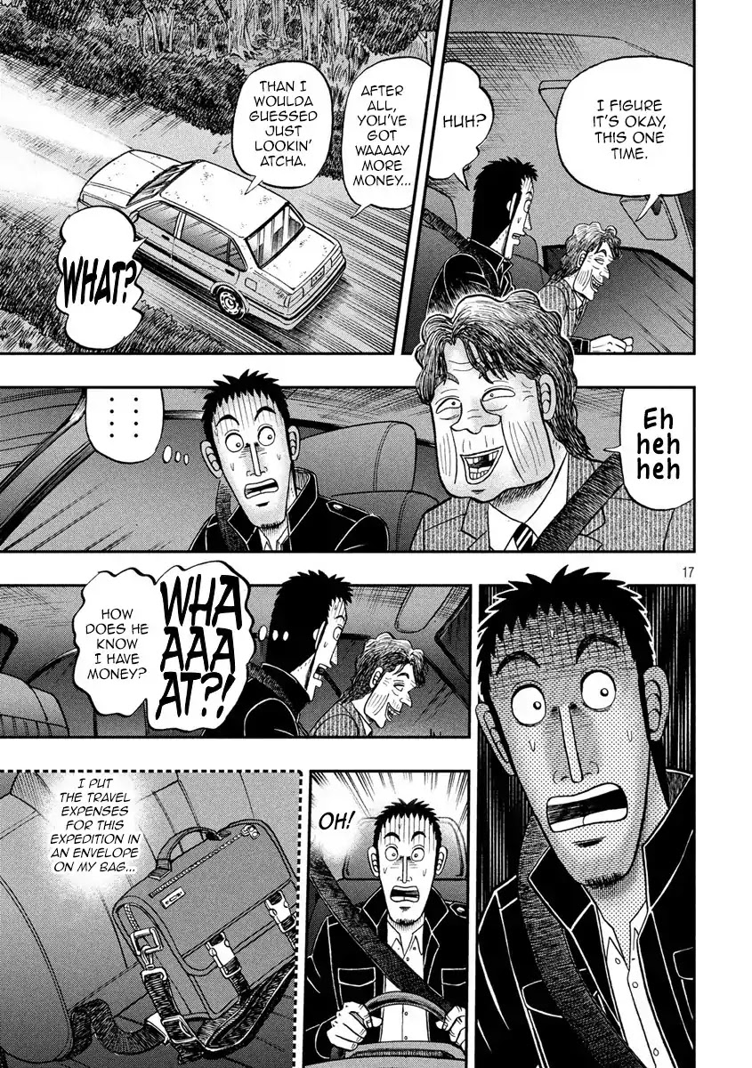 Gambling Outcast Kaiji: The 2.4 Billion Escape Arc - Kaiji Part 6 Chapter 279 page 17 - Chapter 279: Pleading