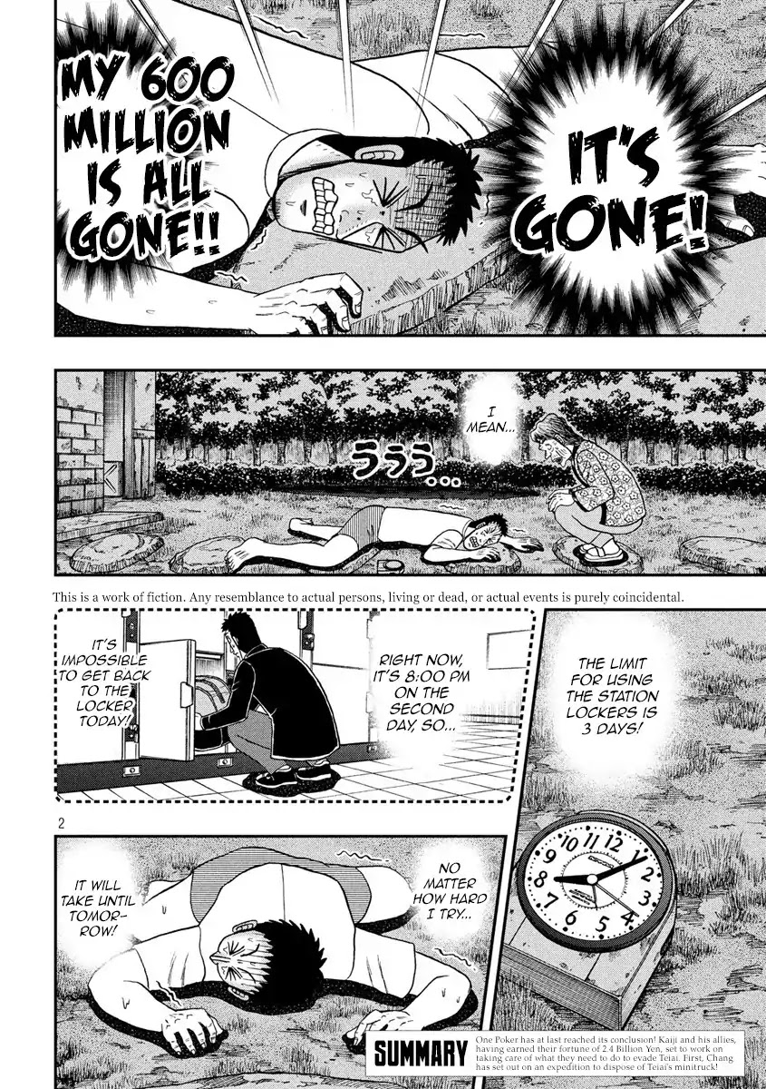 Gambling Outcast Kaiji: The 2.4 Billion Escape Arc - Kaiji Part 6 Chapter 279 page 2 - Chapter 279: Pleading