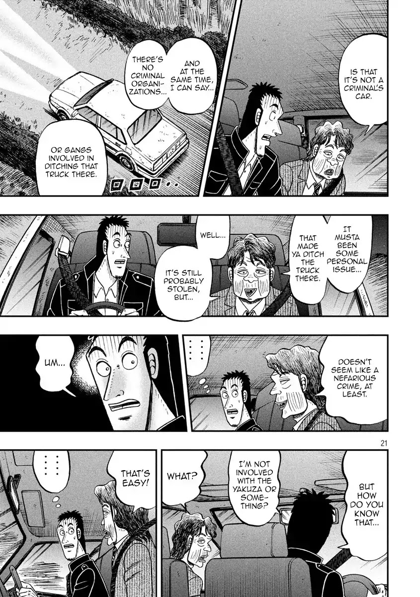 Gambling Outcast Kaiji: The 2.4 Billion Escape Arc - Kaiji Part 6 Chapter 279 page 21 - Chapter 279: Pleading