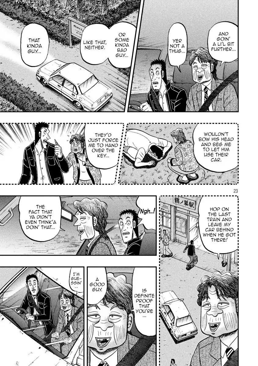 Gambling Outcast Kaiji: The 2.4 Billion Escape Arc - Kaiji Part 6 Chapter 279 page 23 - Chapter 279: Pleading