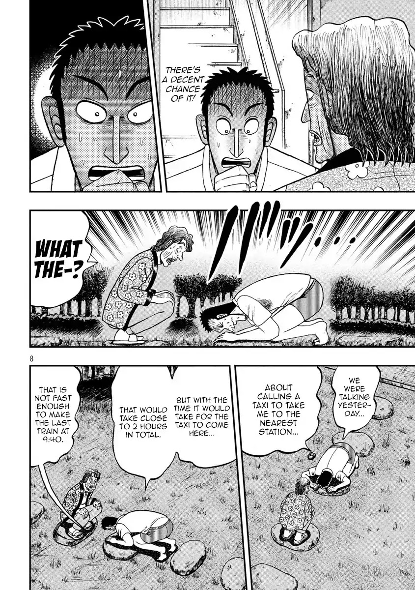 Gambling Outcast Kaiji: The 2.4 Billion Escape Arc - Kaiji Part 6 Chapter 279 page 8 - Chapter 279: Pleading