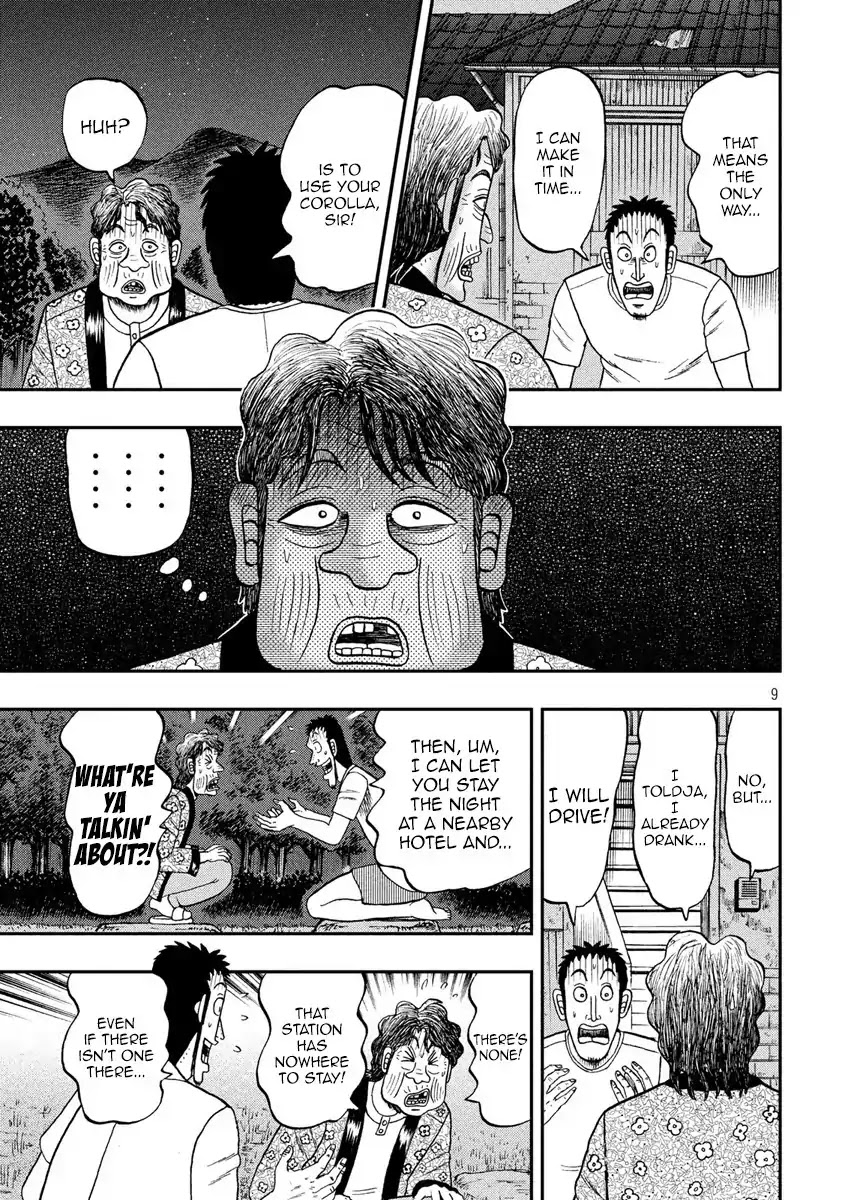 Gambling Outcast Kaiji: The 2.4 Billion Escape Arc - Kaiji Part 6 Chapter 279 page 9 - Chapter 279: Pleading