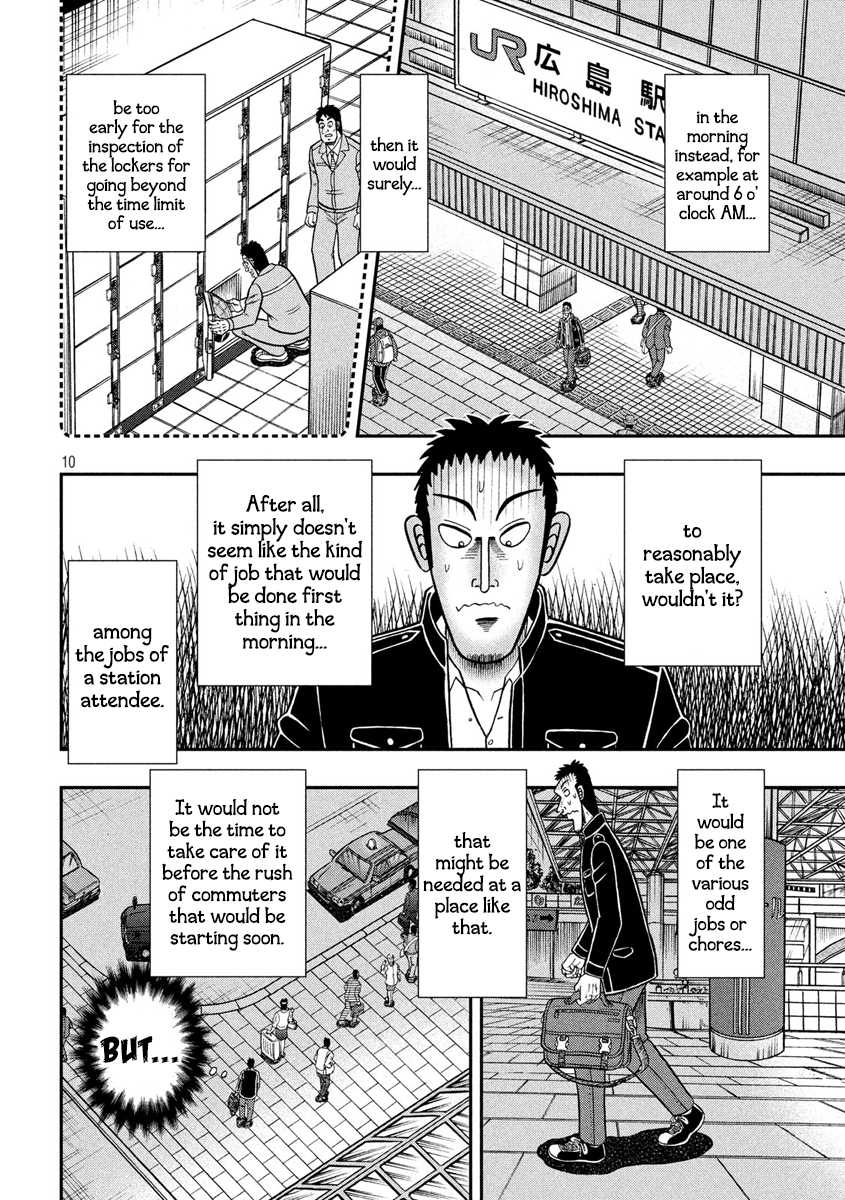 Gambling Outcast Kaiji: The 2.4 Billion Escape Arc - Kaiji Part 6 Chapter 280 page 10 - Chapter 280: Bustling