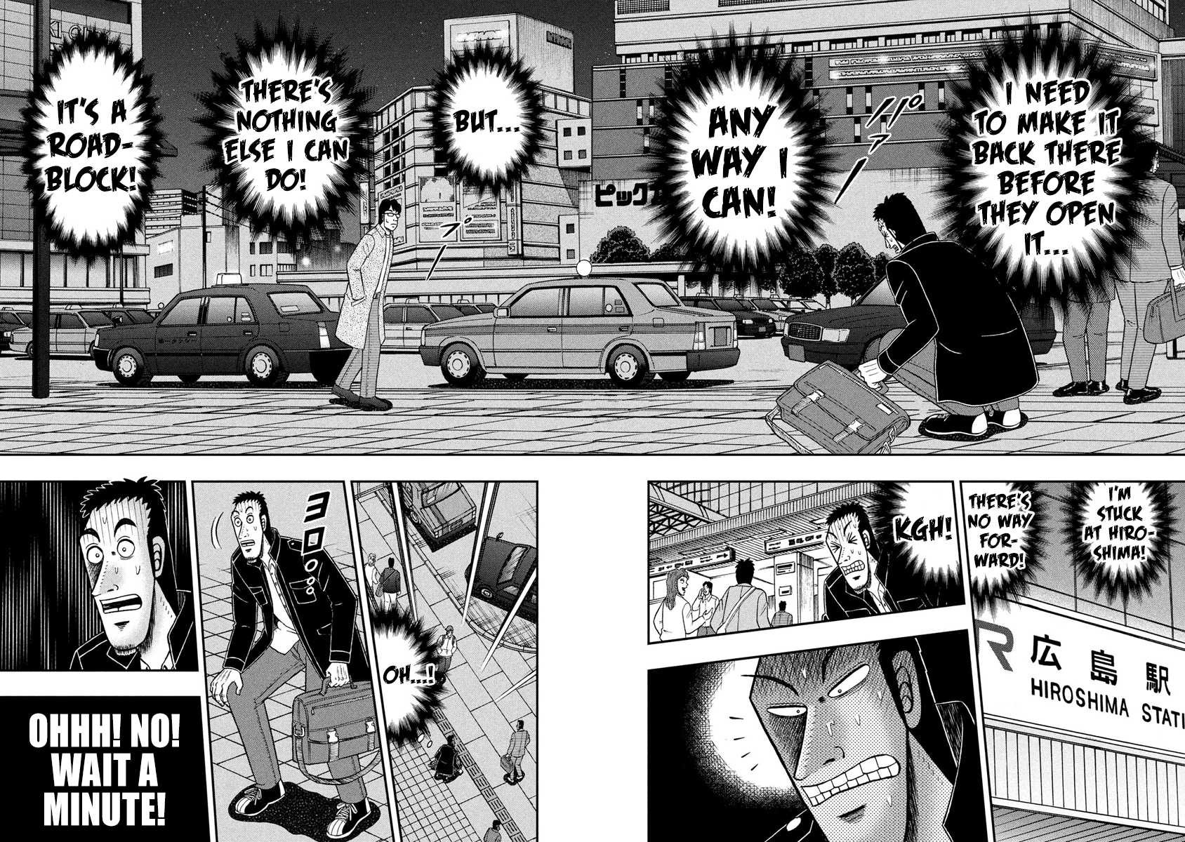 Gambling Outcast Kaiji: The 2.4 Billion Escape Arc - Kaiji Part 6 Chapter 280 page 12 - Chapter 280: Bustling