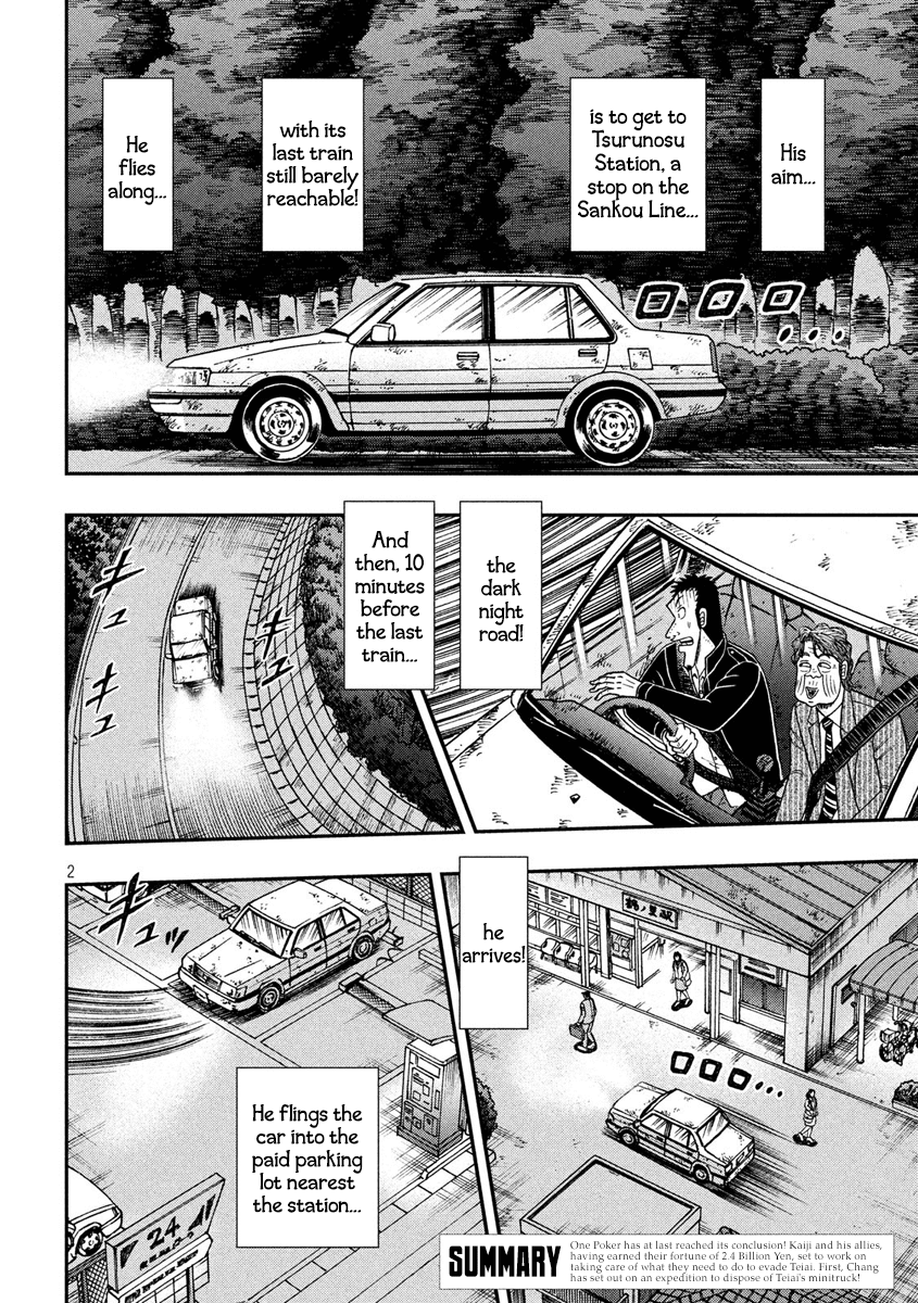 Gambling Outcast Kaiji: The 2.4 Billion Escape Arc - Kaiji Part 6 Chapter 280 page 2 - Chapter 280: Bustling