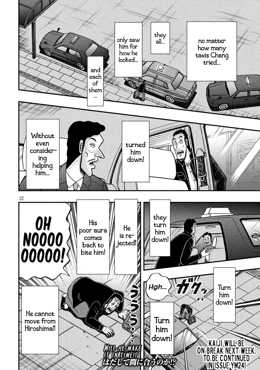 Gambling Outcast Kaiji: The 2.4 Billion Escape Arc - Kaiji Part 6 Chapter 280 page 21 - Chapter 280: Bustling
