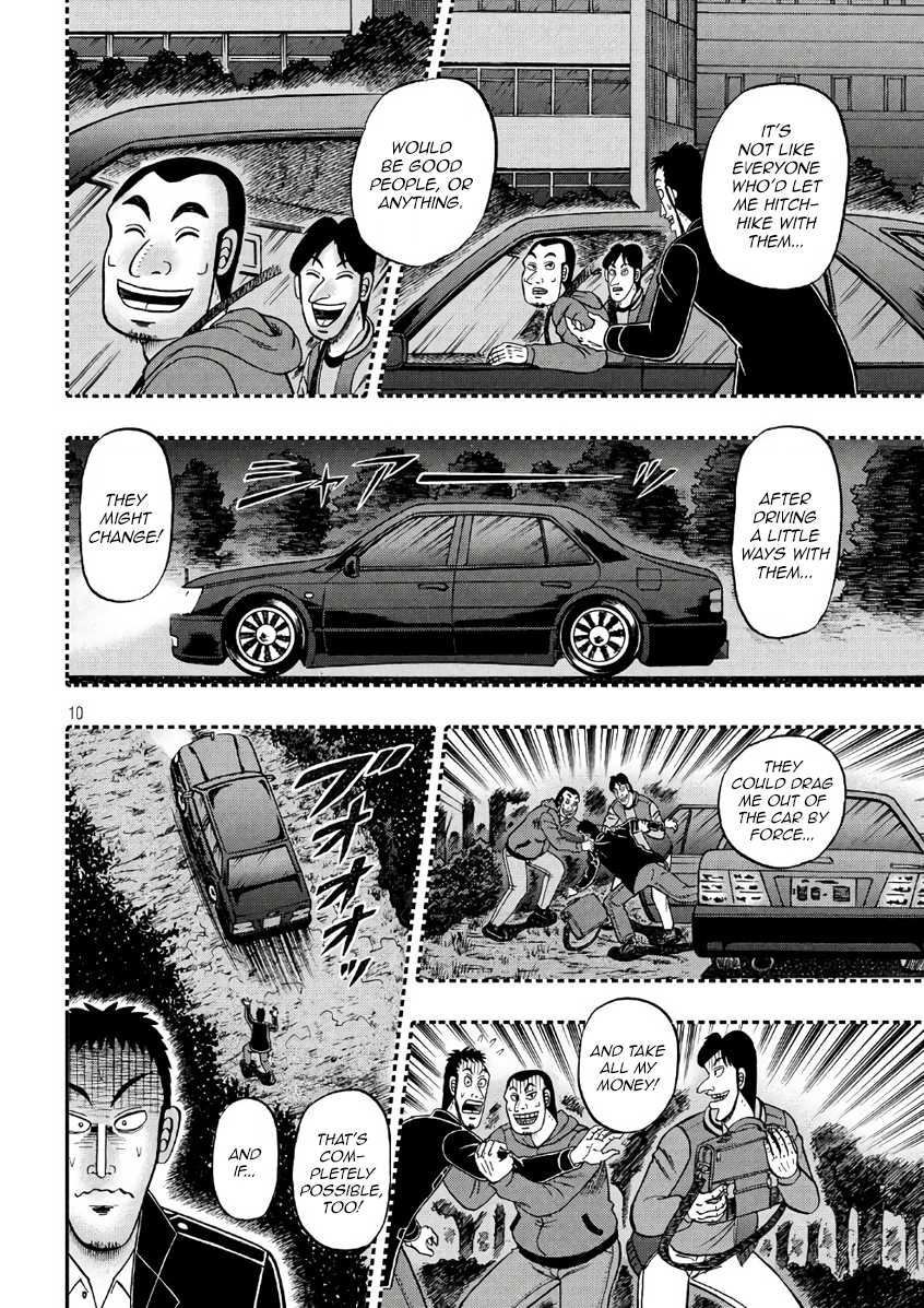 Gambling Outcast Kaiji: The 2.4 Billion Escape Arc - Kaiji Part 6 Chapter 281 page 10 - Chapter 281: Heart's Desire