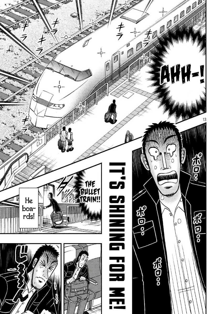 Gambling Outcast Kaiji: The 2.4 Billion Escape Arc - Kaiji Part 6 Chapter 281 page 13 - Chapter 281: Heart's Desire