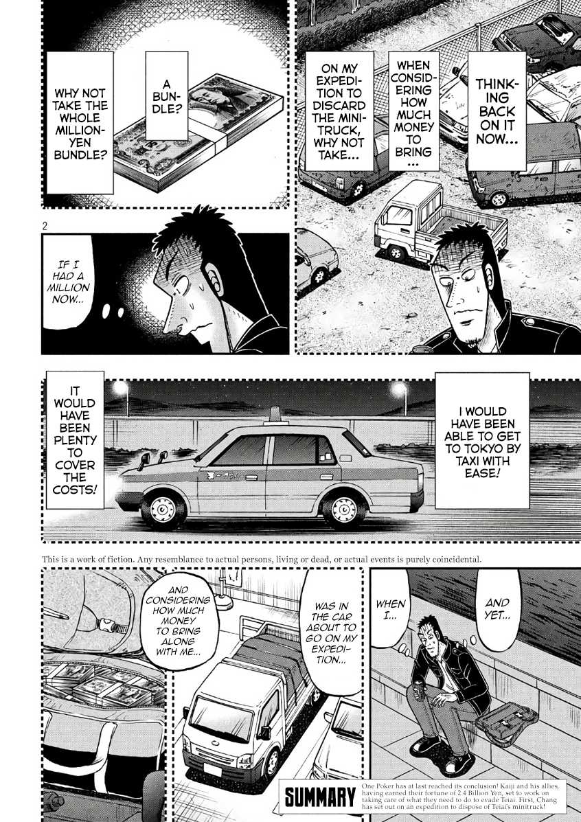 Gambling Outcast Kaiji: The 2.4 Billion Escape Arc - Kaiji Part 6 Chapter 281 page 2 - Chapter 281: Heart's Desire