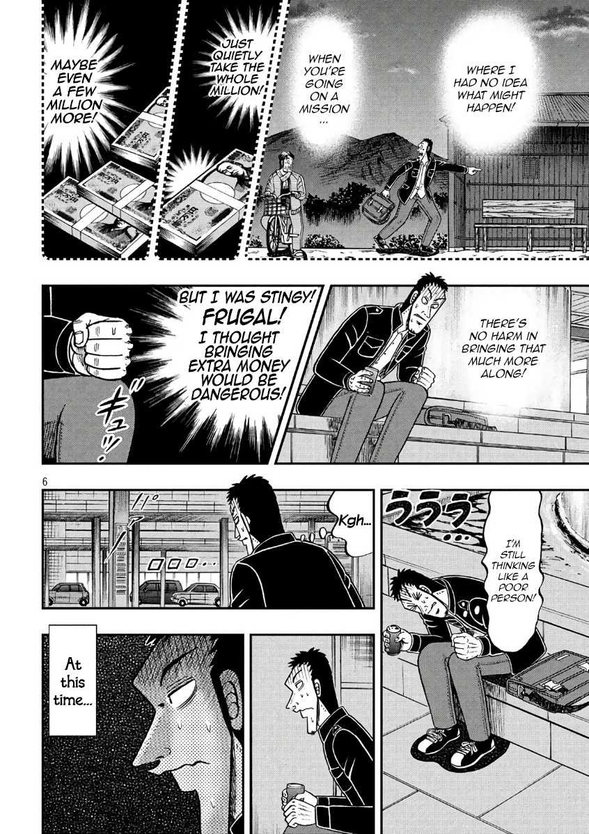 Gambling Outcast Kaiji: The 2.4 Billion Escape Arc - Kaiji Part 6 Chapter 281 page 6 - Chapter 281: Heart's Desire