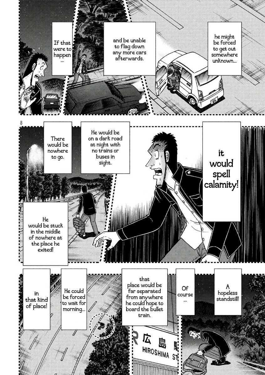 Gambling Outcast Kaiji: The 2.4 Billion Escape Arc - Kaiji Part 6 Chapter 281 page 8 - Chapter 281: Heart's Desire