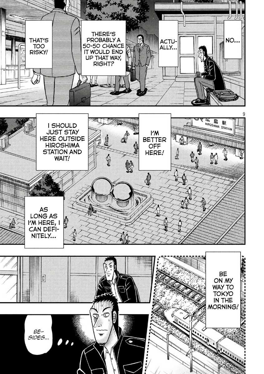 Gambling Outcast Kaiji: The 2.4 Billion Escape Arc - Kaiji Part 6 Chapter 281 page 9 - Chapter 281: Heart's Desire