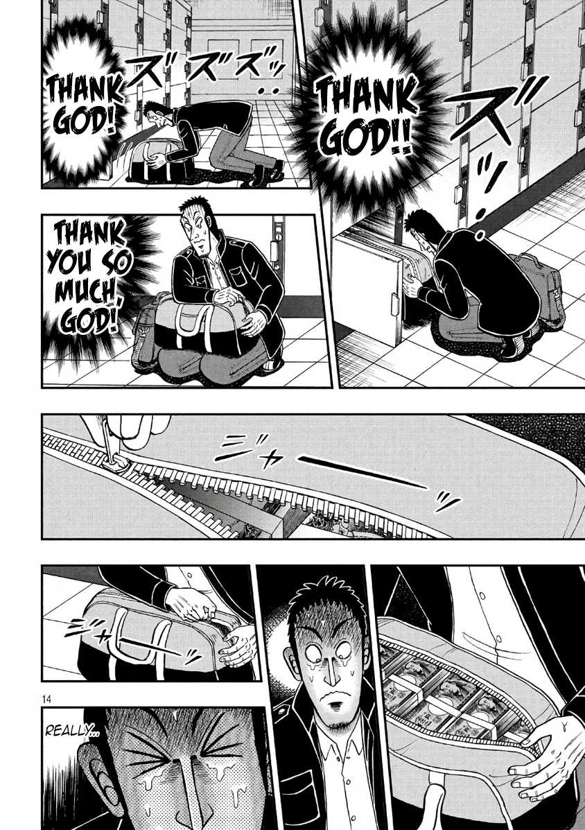 Gambling Outcast Kaiji: The 2.4 Billion Escape Arc - Kaiji Part 6 Chapter 282 page 13 - Chapter 282: Unlocking