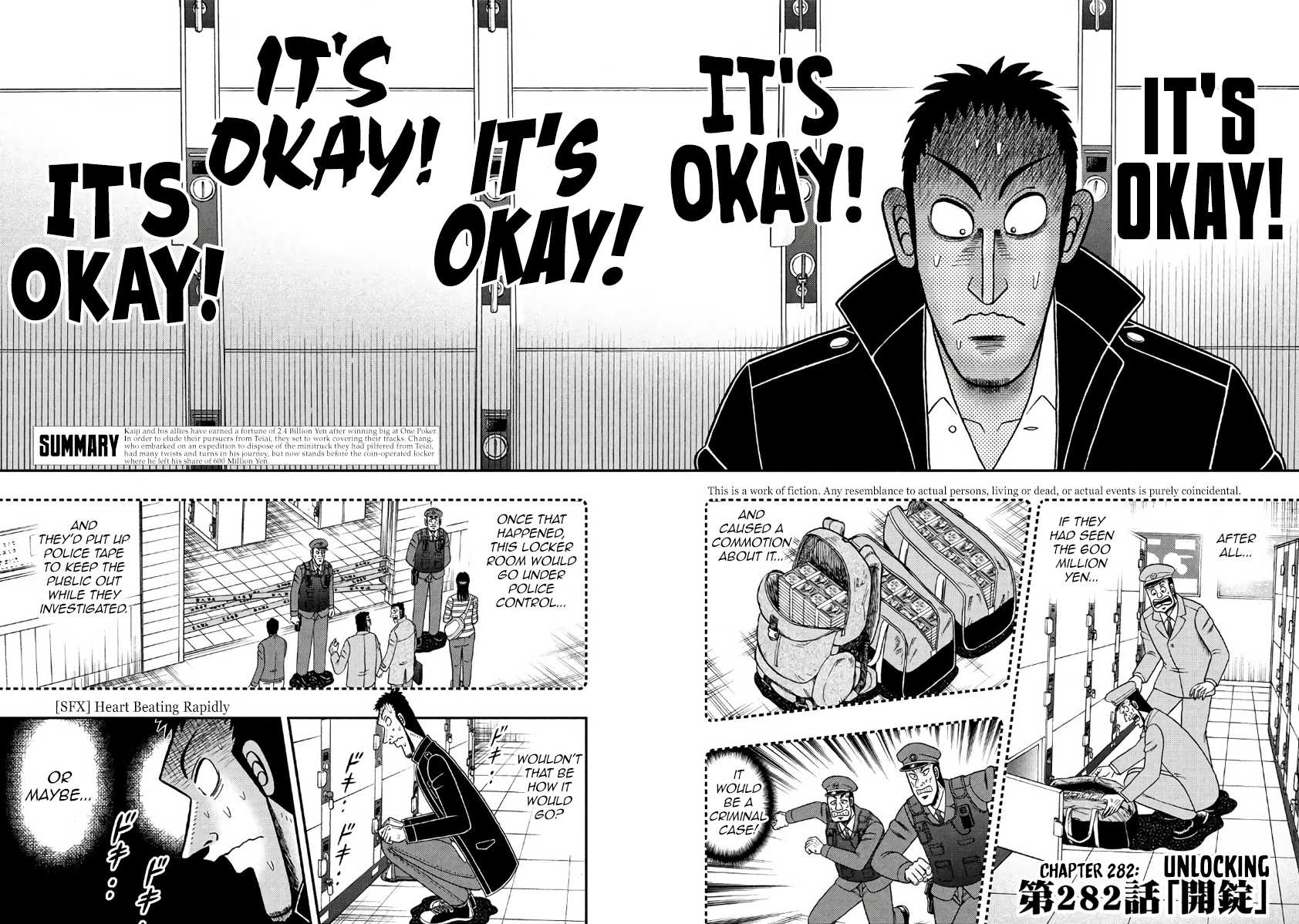 Gambling Outcast Kaiji: The 2.4 Billion Escape Arc - Kaiji Part 6 Chapter 282 page 2 - Chapter 282: Unlocking