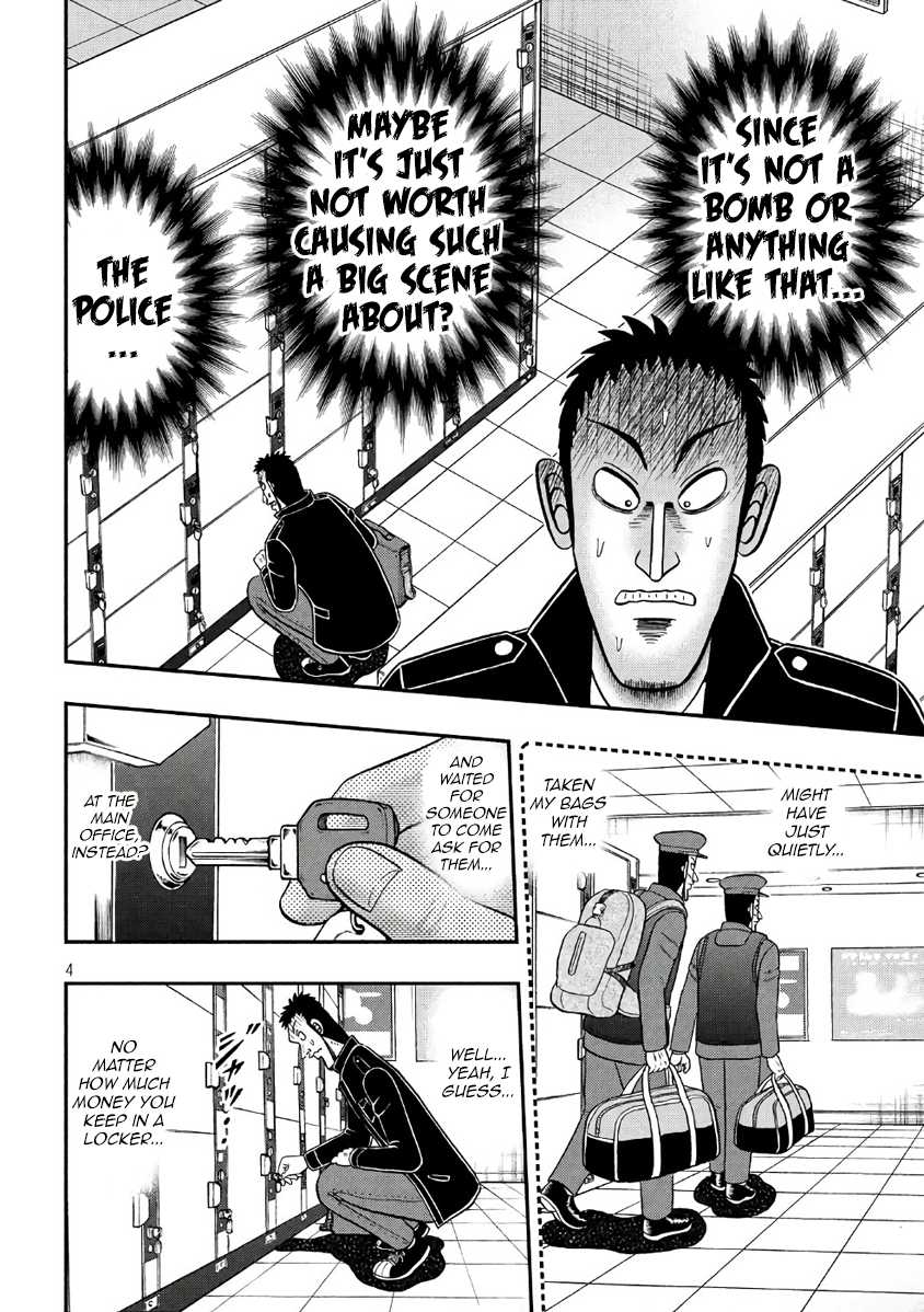 Gambling Outcast Kaiji: The 2.4 Billion Escape Arc - Kaiji Part 6 Chapter 282 page 3 - Chapter 282: Unlocking