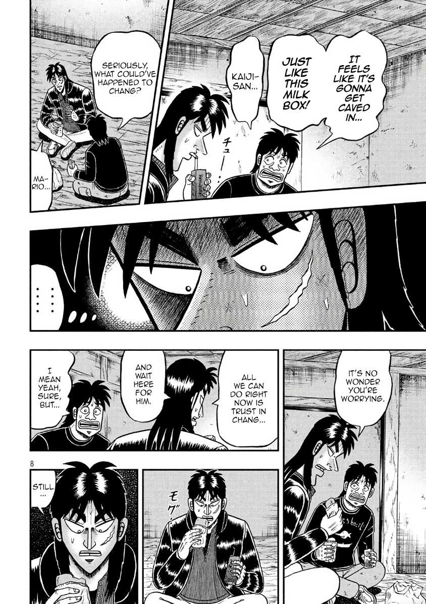 Gambling Outcast Kaiji: The 2.4 Billion Escape Arc - Kaiji Part 6 Chapter 282 page 7 - Chapter 282: Unlocking