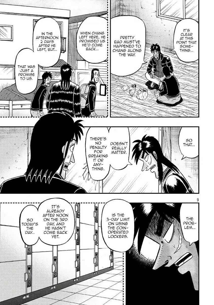 Gambling Outcast Kaiji: The 2.4 Billion Escape Arc - Kaiji Part 6 Chapter 282 page 8 - Chapter 282: Unlocking